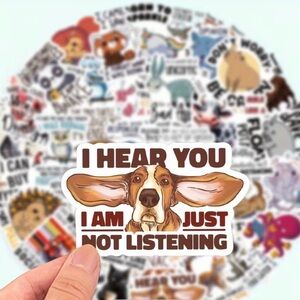 50 Amusing Animal Quote Stickers